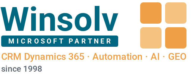 Winsolv – CRM Dynamics 365 – Automation – AI – GEO